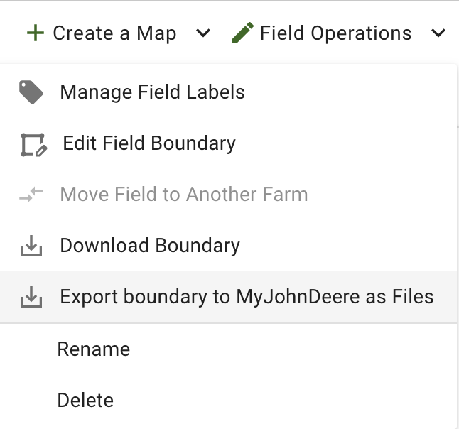 Export Field Boundary Into MyJohnDeere Ops Center